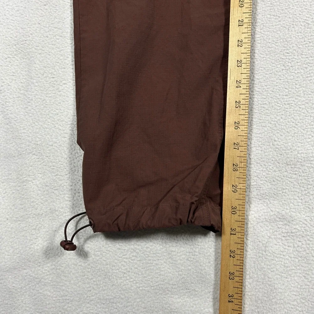Air Jordan Heritage Cargo Pants Men's Large Brown Ripstop Bungee Hem Utility